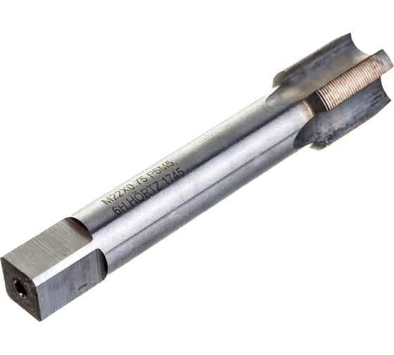 Метчик М22x0,75 м/р Р6М5 HORTZ 203727
