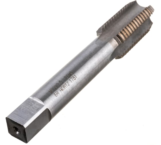 Метчик М22x2,5 м/р комплект 2 шт. Р6М5 HORTZ 203909