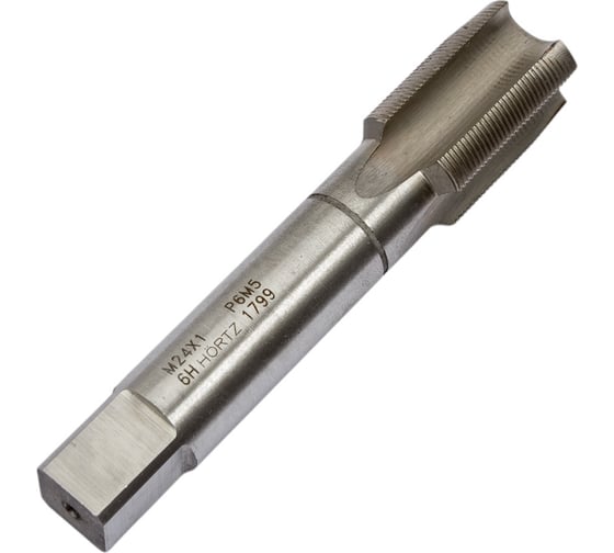 Метчик М24x1 м/р комплект 2 шт. Р6М5 HORTZ 203910