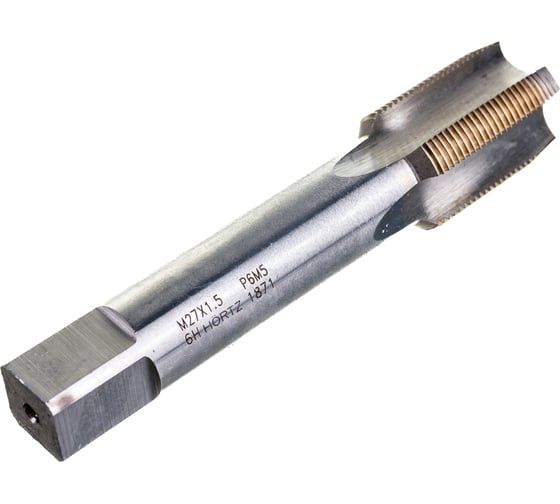 Метчик М27x1,5 м/р Р6М5 HORTZ 203739