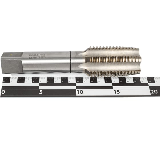 Метчик М45x4,5 м/р комплект 2 шт. Р6М5 HORTZ 203953