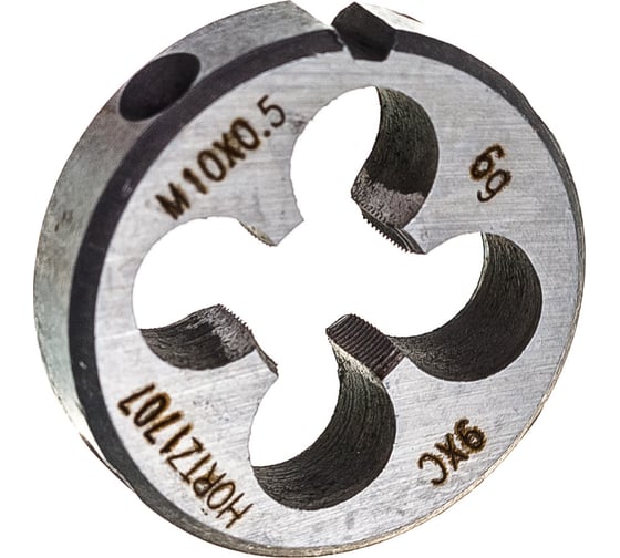 Плашка М 10 х0.5 9ХС HORTZ 204006