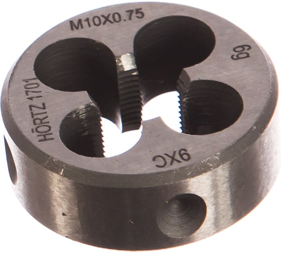 Плашка М 10 х0.75 9ХС HORTZ 204007 1