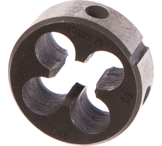 Плашка М 10 х0.75 9ХС HORTZ 204007