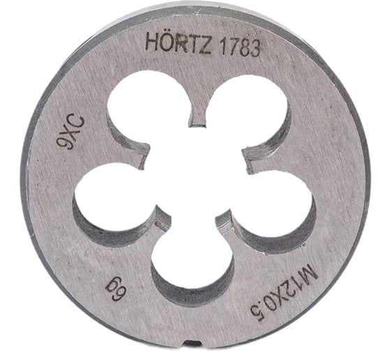 Плашка М 12 х0.5 9ХС HORTZ 204019 1