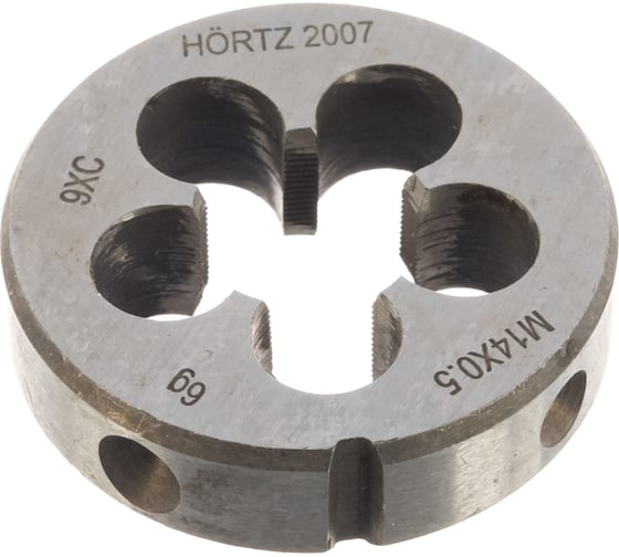 Плашка М 14 х0.5 9ХС HORTZ 204025