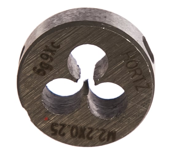Плашка М 2.2 х0.25 9ХС HORTZ 203975