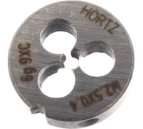 Плашка М 2.5 х0.4 9ХС HORTZ 203977