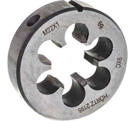 Плашка М 22 х1 9ХС HORTZ 204053