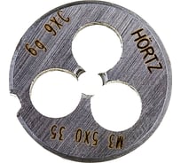 Плашка М 3.5 х0.35 9ХС HORTZ 203981