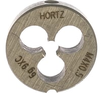 Плашка М 4 х0.5 9ХС HORTZ 203984