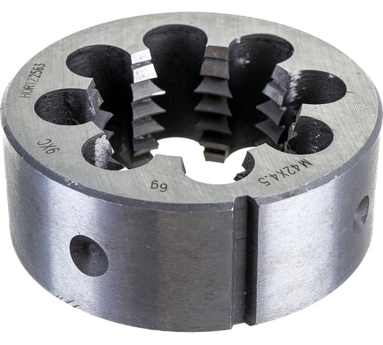 Плашка М 42 х4.5 9ХС HORTZ 204101