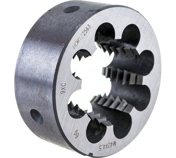 Плашка М 42 х4.5 9ХС HORTZ 204101