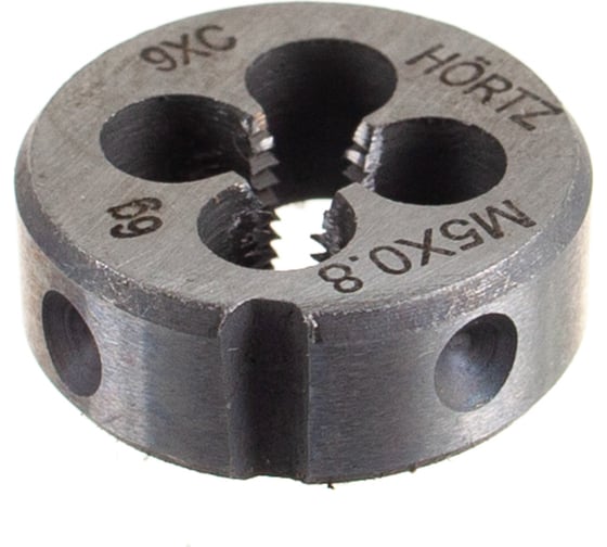 Плашка М 5 х0.8 9ХС HORTZ 203990