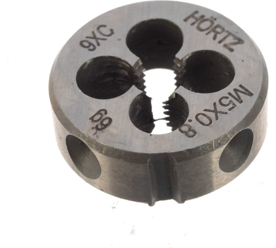 Плашка М 5 х0.8 9ХС HORTZ 203990