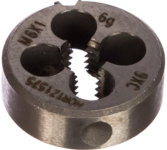 Плашка М 6 х1 9ХС HORTZ 203994 1