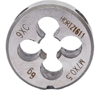 Плашка М 7 х0.5 9ХС HORTZ 203995