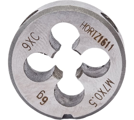 Плашка М 7 х0.5 9ХС HORTZ 203995