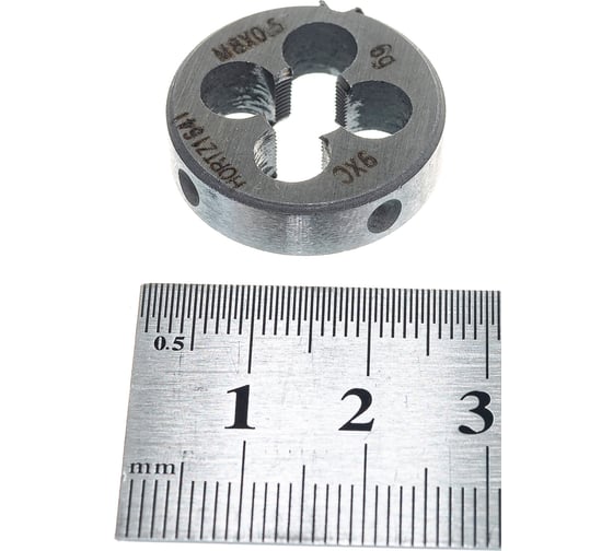 Плашка М 8 х0.5 9ХС HORTZ 203998