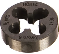 Плашка М 9 х0.5 9ХС HORTZ 204002