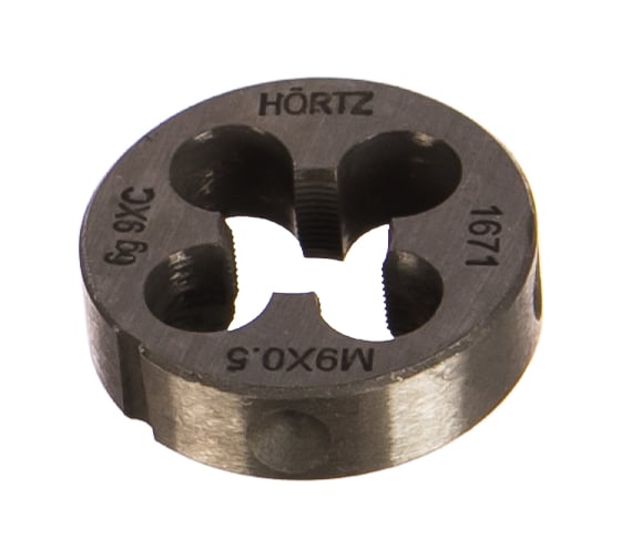 Плашка М 9 х0.5 9ХС HORTZ 204002 1