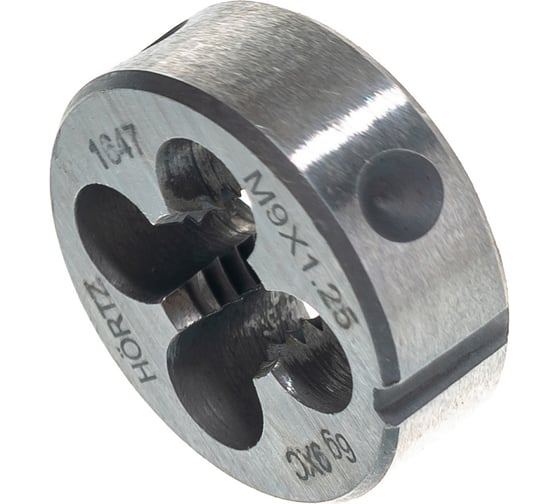 Плашка М 9 х1.25 9ХС HORTZ 204005
