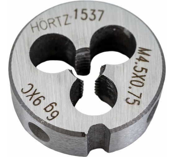 Плашка М 4.5 х0.75 9ХС HORTZ 203986