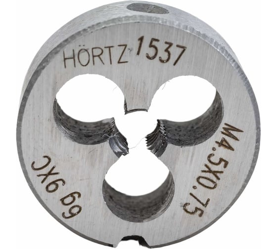 Плашка М 4.5 х0.75 9ХС HORTZ 203986