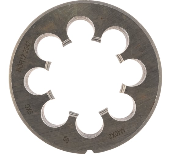 Плашка М 40 х2 9ХС HORTZ 204094