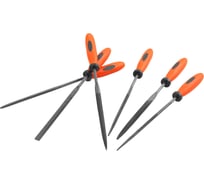 Набор надфилей Wokin 6 шт (плоский, плоский остроносый, полукруглый, круглый, трехгранный, квадратный) 1352810