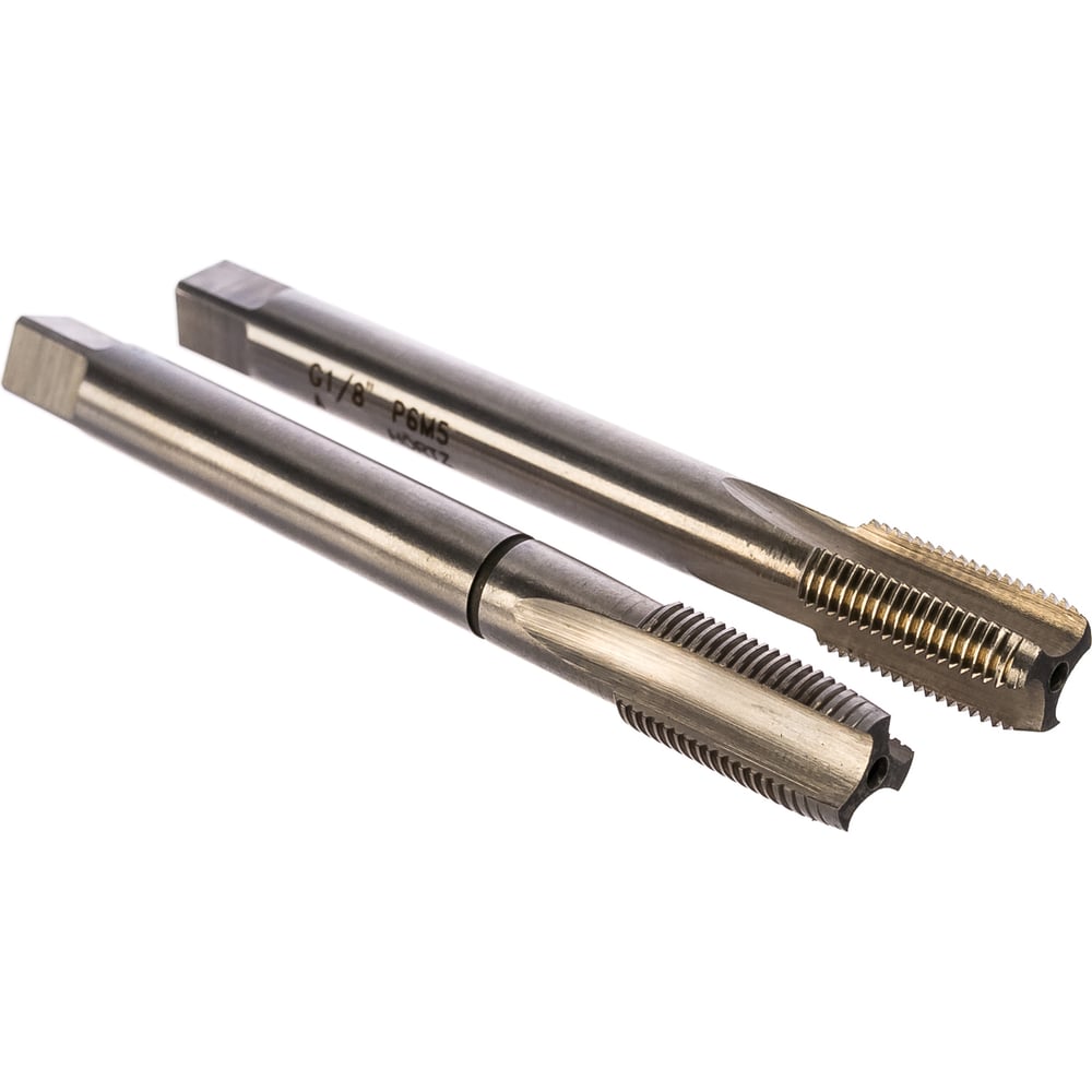 Метчик G 1/8 дюйма м/р комплект 2 шт. Р6М5 HORTZ 203807 - выгодная цена ...