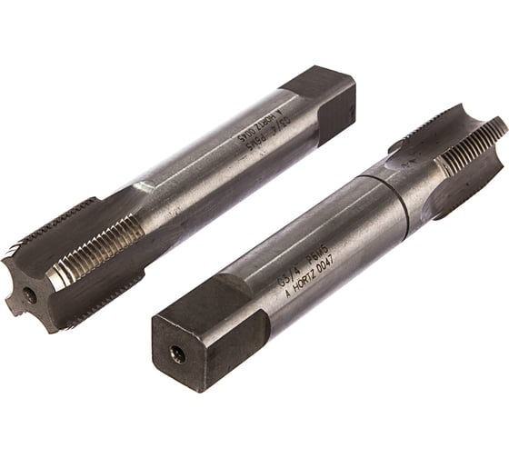 Метчик G 3/4 дюйма м/р комплект 2 шт. Р6М5 HORTZ 203812 1