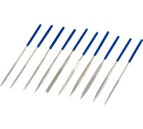 Набор алмазных надфилей, 10 предметов, 3x140x50 мм, рукоятки ПВХ РемоКолор 40-0-020