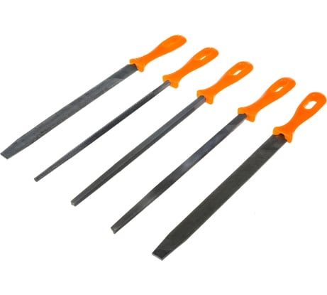 Набор напильников по металлу, 5 предметов РемоКолор 40-1-005