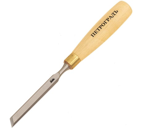 Косая правая стамеска 20мм Петроградъ РК М00012807