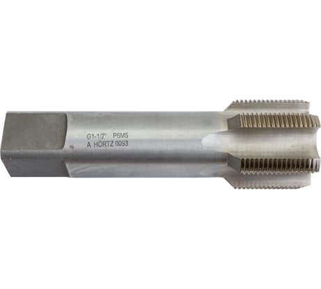 Метчик G1 1/2 м/р комплект 2 шт. Р6М5 HORTZ 203800
