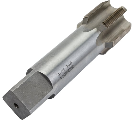 Метчик G1 1/2 м/р комплект 2 шт. Р6М5 HORTZ 203800