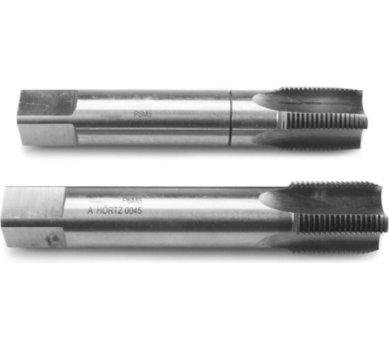 Метчик G1 3/8 м/р комплект 2 шт. Р6М5 HORTZ 203802 1