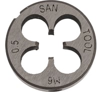 Плашка М6x0,5 d-20мм SANTOOL 032110-006-050