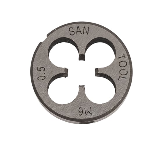 Плашка М6x0,5 d-20мм SANTOOL 032110-006-050 1