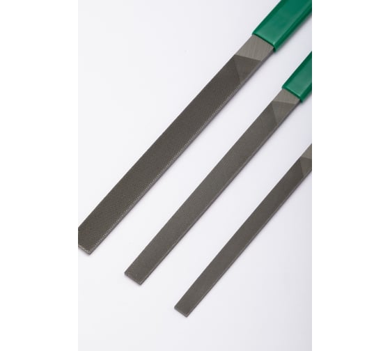 Напильники (набор) Sata 3пр. прямоуг. сечения (185/200/215мм) 3904