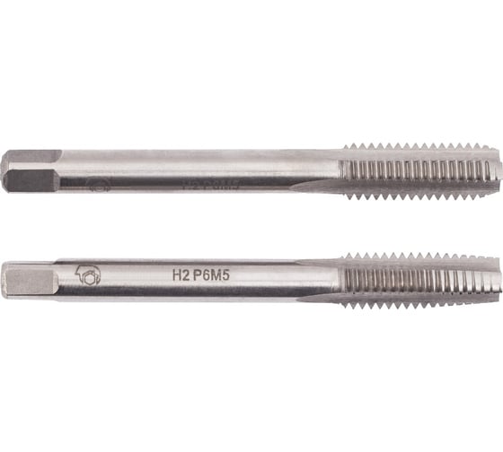 Метчик SDW TOOLS м/р м8,0x0,5 р6м5 к-т 2 шт. с прох. хв. ta00501