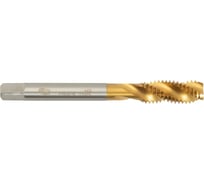 Метчик SDW TOOLS м/р м10x1,5 p6m5к5 tin гост 17933-72, с винтовой канавкой, tn00028