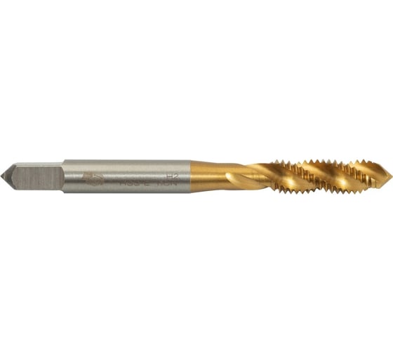 Метчик SDW TOOLS м/р м5,0x0,8 p6m5к5 tin гост 17933-72, с винтовой канавкой, tn00025