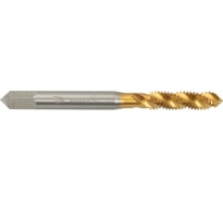 Метчик SDW TOOLS м/р м2,0x0,4 p6m5 tin гост 17933-72, с винтовой канавкой, tn00001