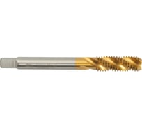 Метчик SDW TOOLS м/р м8,0x1,25 p6m5 tin гост 17933-72, с винтовой канавкой, tn00007