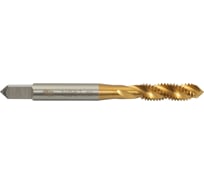 Метчик SDW TOOLS м/р м6,0x1,0 p6m5к5 tin гост 17933-72, с винтовой канавкой, tn00026