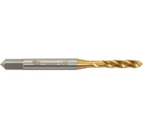 Метчик SDW TOOLS м/р м2,0x0,4 p6m5к5 tin гост 17933-72, с винтовой канавкой, tn00021
