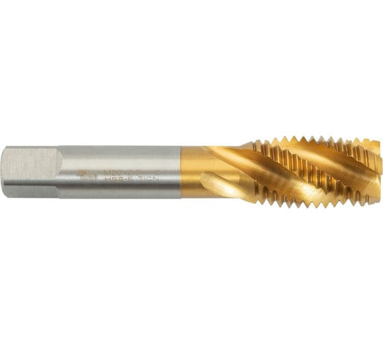 Метчик SDW TOOLS м/р m20x2,5 p6m5к5 tin гост 17933-72, с винтовой канавкой, tn00033