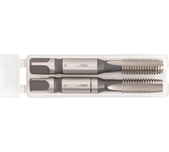 Метчик SDW TOOLS м/р м10x1,5 р6м5 lh к-т 2 шт. с усил. хв. ta00625